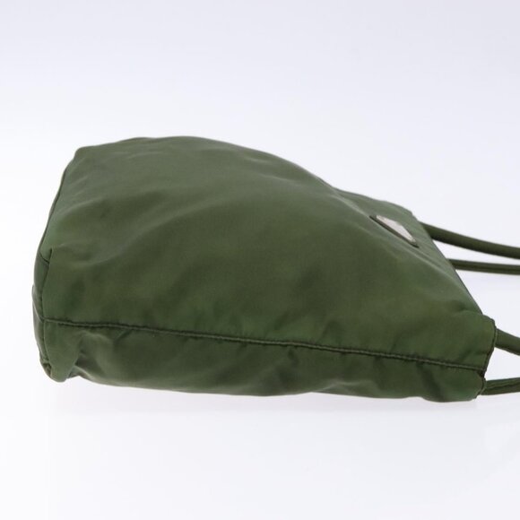 PRADA Tote Bag Nylon Green Auth 139194 - Picture 4 of 16